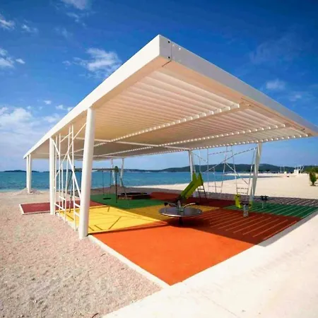 Sea View With Balcony & Sunset 2 Min To Apartment Brodarica (Sibenik-Knin)