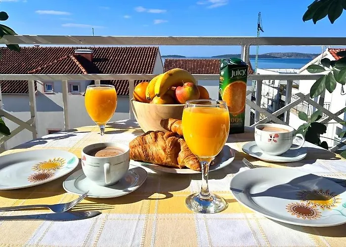 Sea View With Balcony & Sunset 2 Min To Brodarica (Sibenik-Knin)
